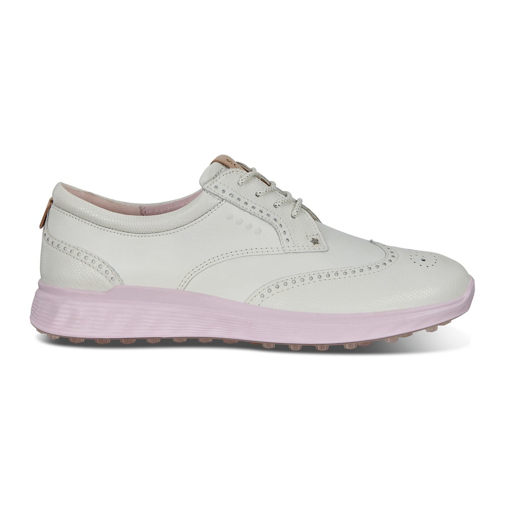 ECCO Womens Golf Shoes White - Spikeless S-Classic - EXS-329108